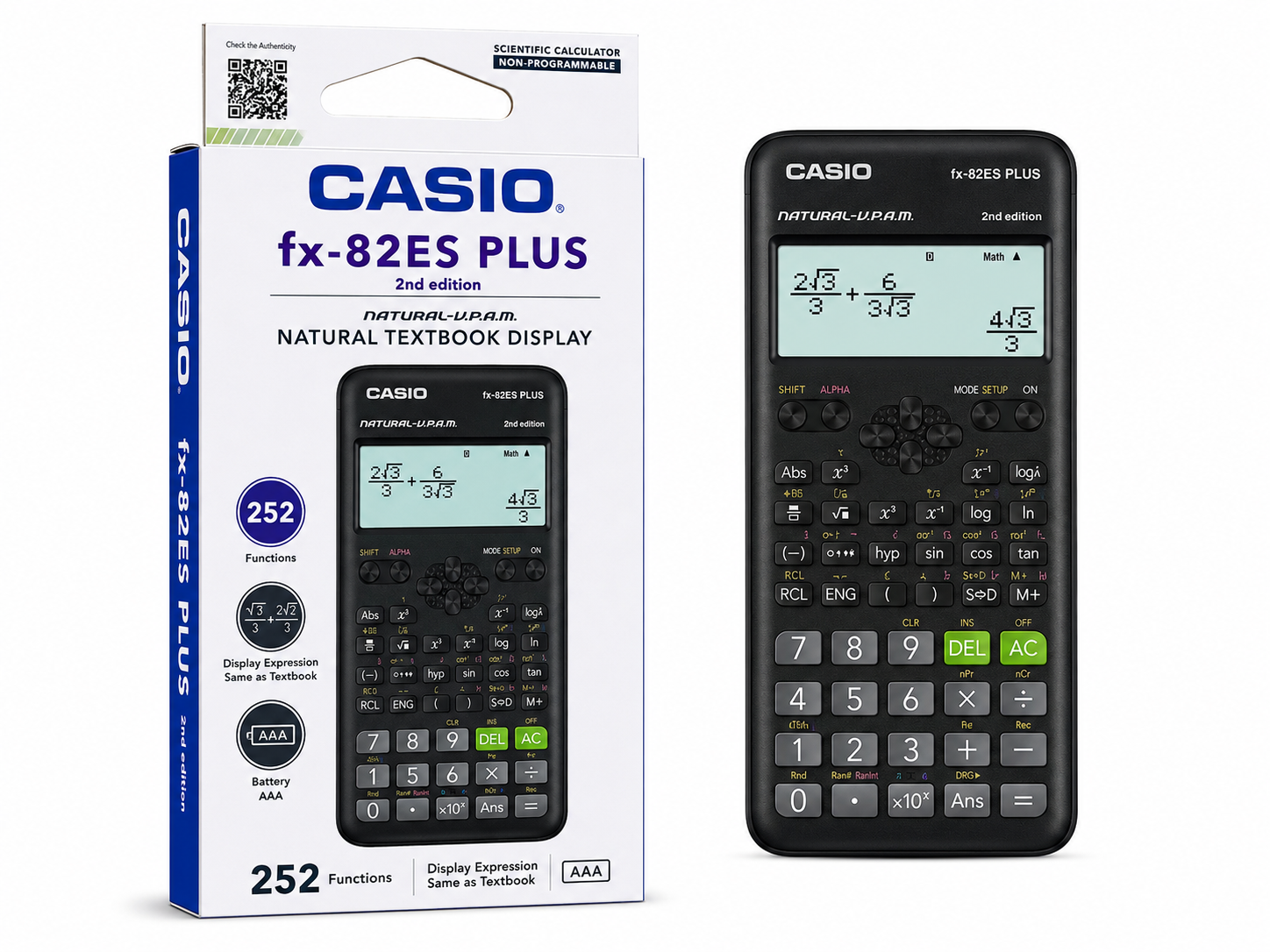 Casio fx-82ES PLUS (2nd Edition)