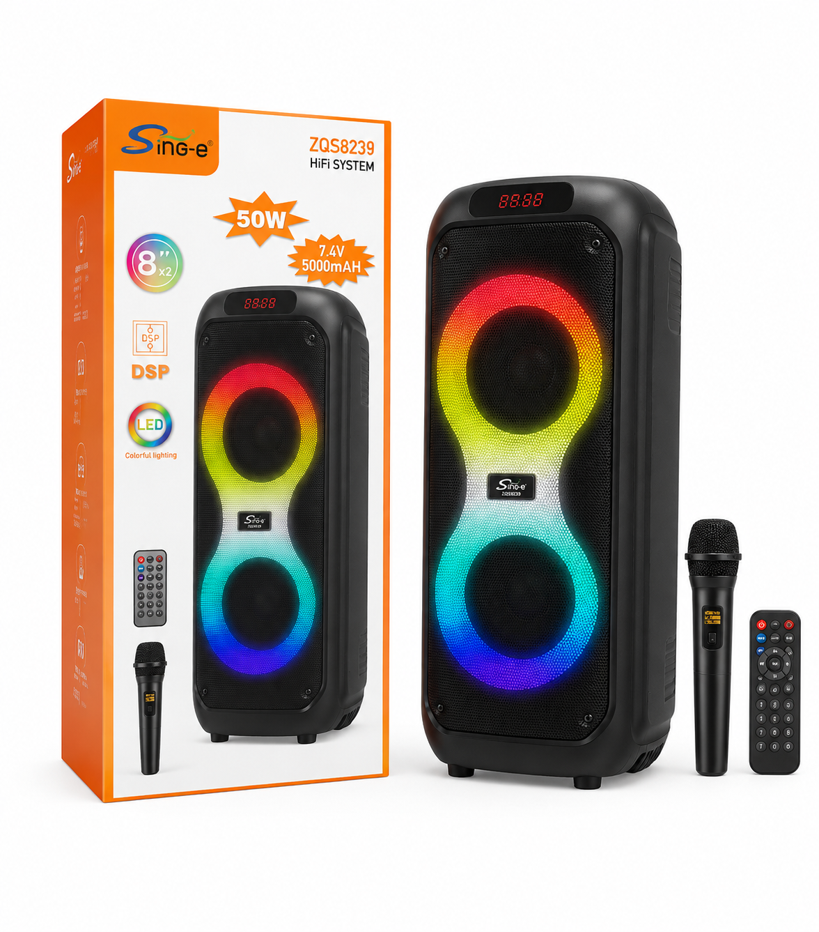 Sing-e 50W HiFi Speaker ZQS8239